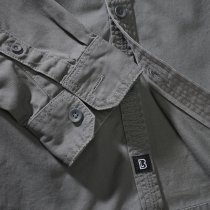 Brandit Vintage Shirt Longsleeve - Charcoal - 6XL