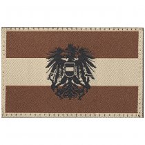 Clawgear Austria Emblem Flag Patch - Desert