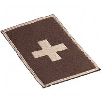 Clawgear Switzerland Flag Patch - Desert