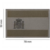 Clawgear Spain Flag Patch - RAL 7013