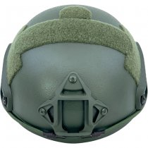 Pitchfork FAST Ballistic Combat Helmet High Cut - Olive - Deluxe - M/L