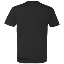 Pitchfork Casual T-Shirt Black Print - Black - L