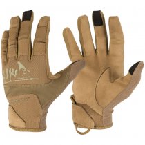 Helikon Range Tactical Gloves - Coyote / Adaptive Green A - S