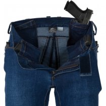 Helikon Covert Tactical Pants - Denim Mid Vintage Worn Blue - L - Long