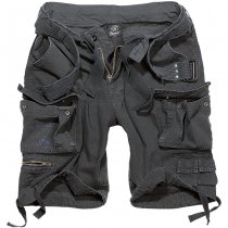 Brandit Savage Vintage Shorts - Black - 2XL