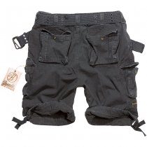 Brandit Savage Vintage Shorts - Black - 2XL