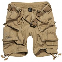 Brandit Savage Vintage Shorts - Beige - L