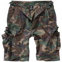 Brandit BDU Ripstop Shorts - Woodland - XL