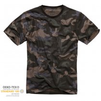 Brandit T-Shirt - Dark Camo - S
