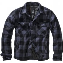 Brandit Lumberjacket - Black / Grey