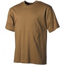 MFH US T-Shirt - Coyote - L