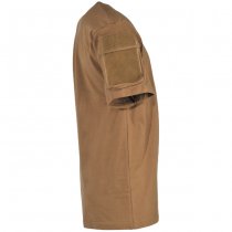 MFH Tactical T-Shirt Sleeve Pockets - Coyote - S