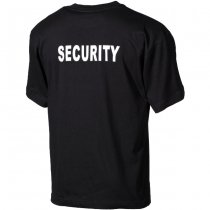 MFH Security Print T-Shirt - Black - 2XL