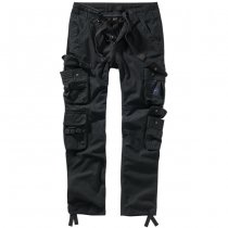 Brandit Pure Slim Fit Trousers - Black - S