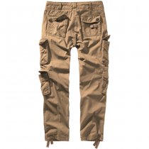 Brandit Pure Slim Fit Trousers - Beige - L