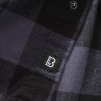 Brandit Checkshirt Sleeveless - Black / Grey - XL