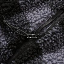Brandit Teddyfleece Worker Pullover - Black / Grey - 5XL