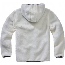 Brandit Teddyfleece Worker Pullover - White - S
