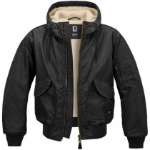 Brandit CWU Jacket hooded - Black - 3XL