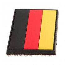 JTG German Flag Blank Rubber Patch - Color