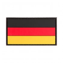 JTG German Flag Blank Rubber Patch - Color
