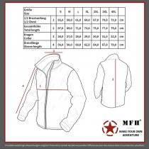 MFH Tactical Sweatjacket - Flecktarn - XL