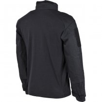 MFHHighDefence US Tactical Shirt Long Sleeve - Black - 2XL