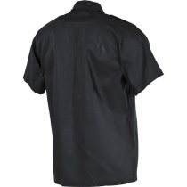 MFH US Shirt Short Sleeve - Black - S