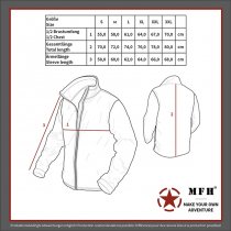 MFHHighDefence AUSTRALIA Soft Shell Jacket - Olive - 3XL