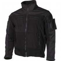 MFHProfessional COMBAT Fleece Jacket - Black - XS
