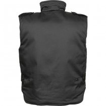 MFH US Quilted Vest RANGER - Black - XL
