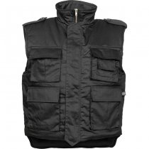 MFH US Quilted Vest RANGER - Black - 5XL