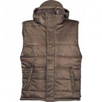 MFH Lined Vest & Detachable Hood - Olive - S