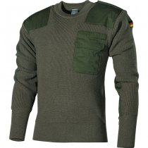 MFH BW Pullover Chest Pocket Wool - Olive - 48