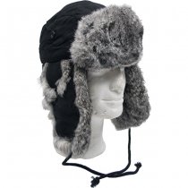 MFH Fur Hat - Black - M