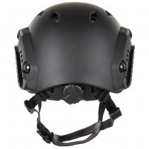 MFH US Plastic Helmet FAST Paratroopers - Black