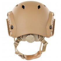MFH US Plastic Helmet FAST Paratroopers - Coyote