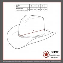 MFH Bush Hat - Khaki - 57