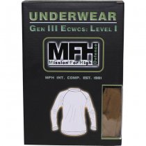 MFHHighDefence US Undershirt Level 1 GEN III - Black - 1XL