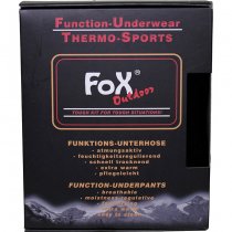 FoxOutdoor Thermo-Functional Underpants Long - Black - 2XL