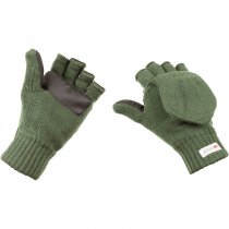 MFH Knitted Glove-Mittens 3M Thinsulate - Olive - S