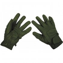 MFHHighDefence Gloves Worker Light - Olive - S