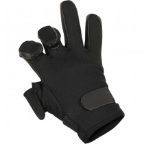 MFH Neoprene Mesh Gloves - Black - M