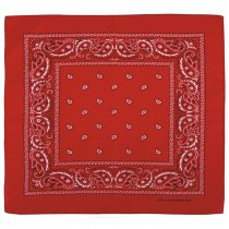MFH Bandana Cotton 55 x 55 cm - Red