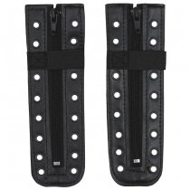 MFH Boots Quick Release Fastener 8 Eyelets - Black