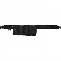 MFH Waist Belt 6 Pockets 55mm - Black