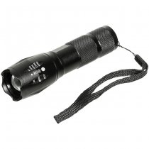 Höfftech Deluxa Military Torch LED Flashlight - Black