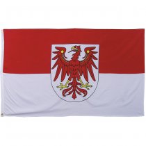 MFH Brandenburg Flag Polyester 90 x 150 cm
