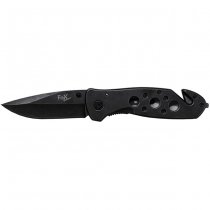 FoxOutdoor Jack Knife Stonewashed Metal Handle - Black