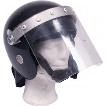 Surplus GB Riot Police Helmet Used - Blue
